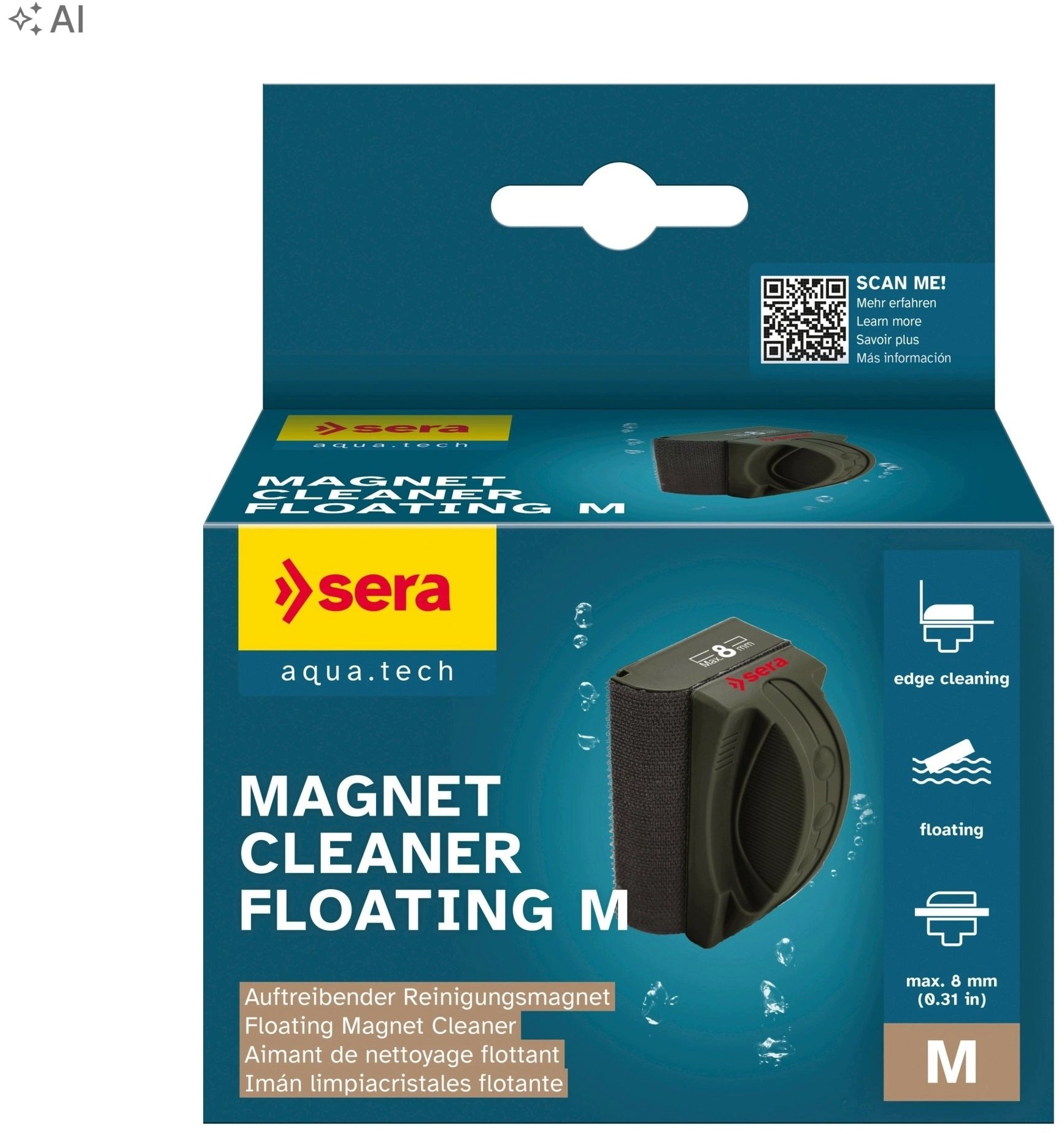 Sera Magnet Cleaner Floating M  czyścik