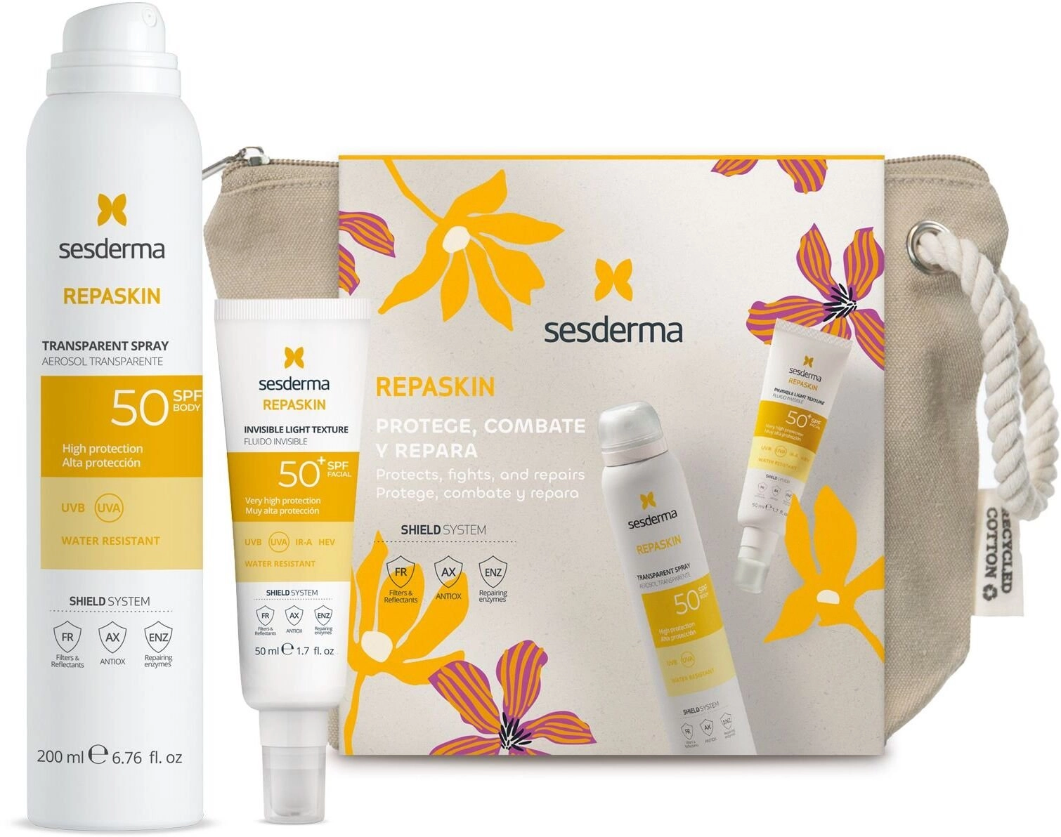 Sesderma Set Sesderma: Repaskin Transparent Hydrating
