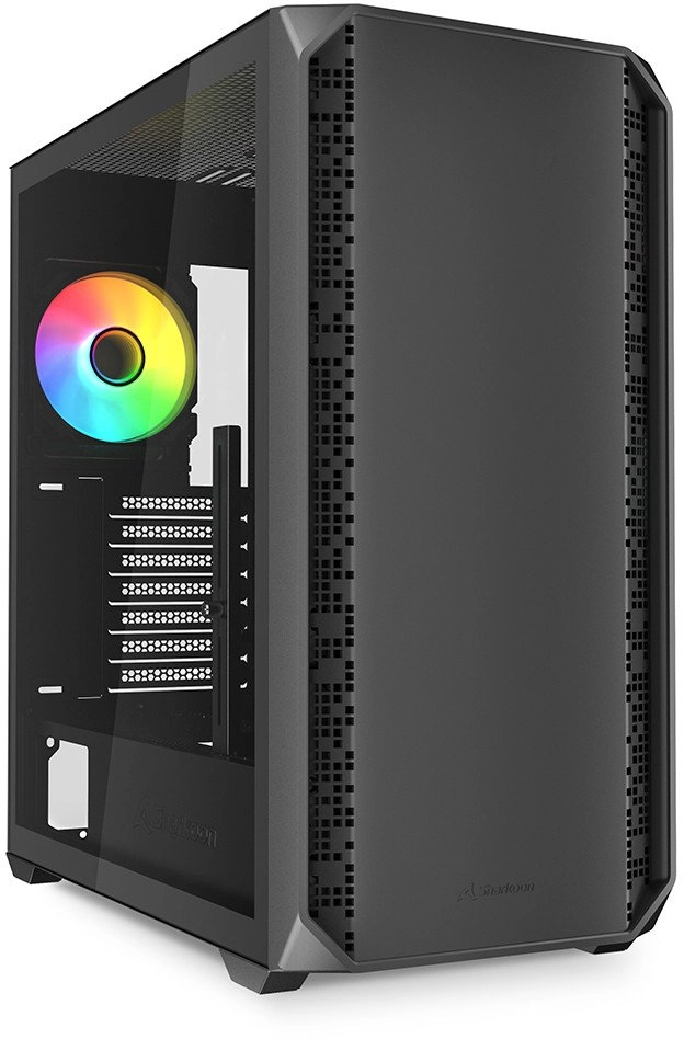 Sharkoon AK2 RGB Midi Tower Black