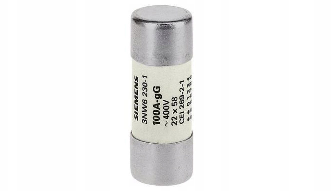 Cylindrical fuse insert gG NFC 22x58mm