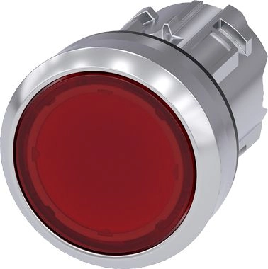 Siemens Napęd przycisku 22mm czerwony z