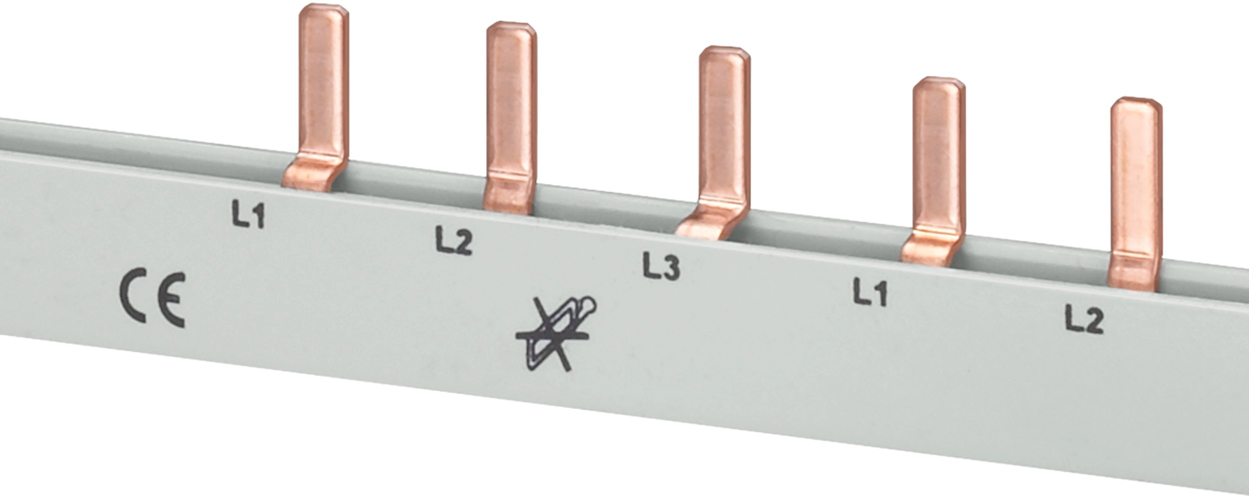 3P 10mm2 pin busbar  11 modules