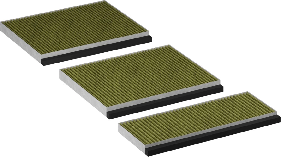 Siemens LZ11BKB16 Cooker hood filter Brown