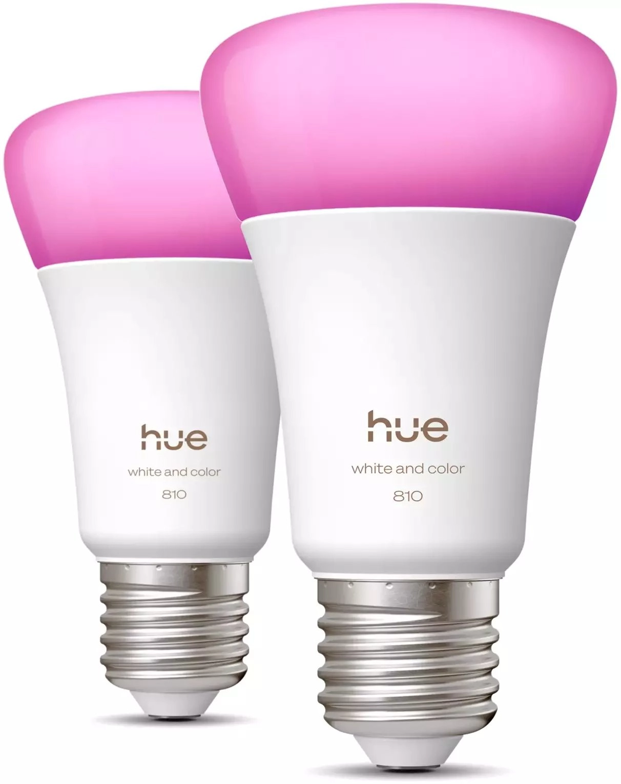 Philips Hue LED Lampe E27 2er