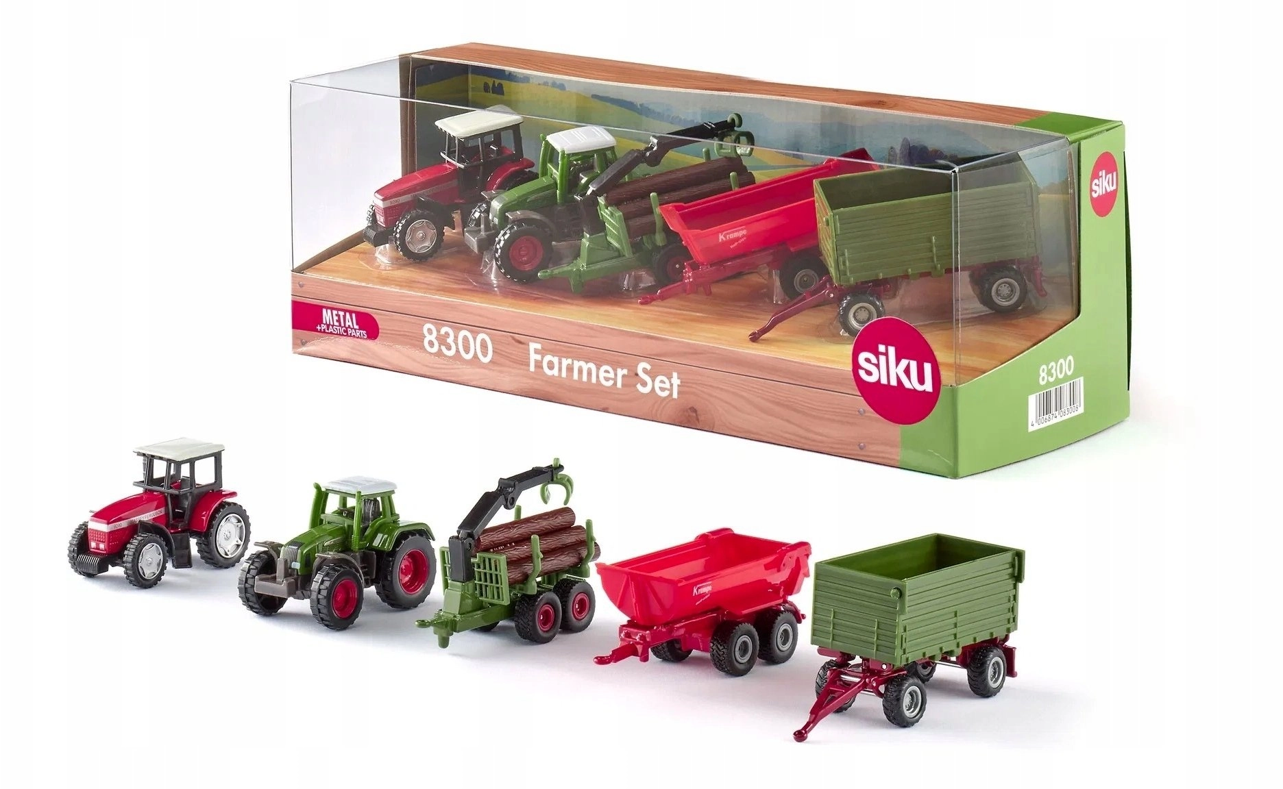 SIKU Farmer Agricultural Vehicle Set 8300