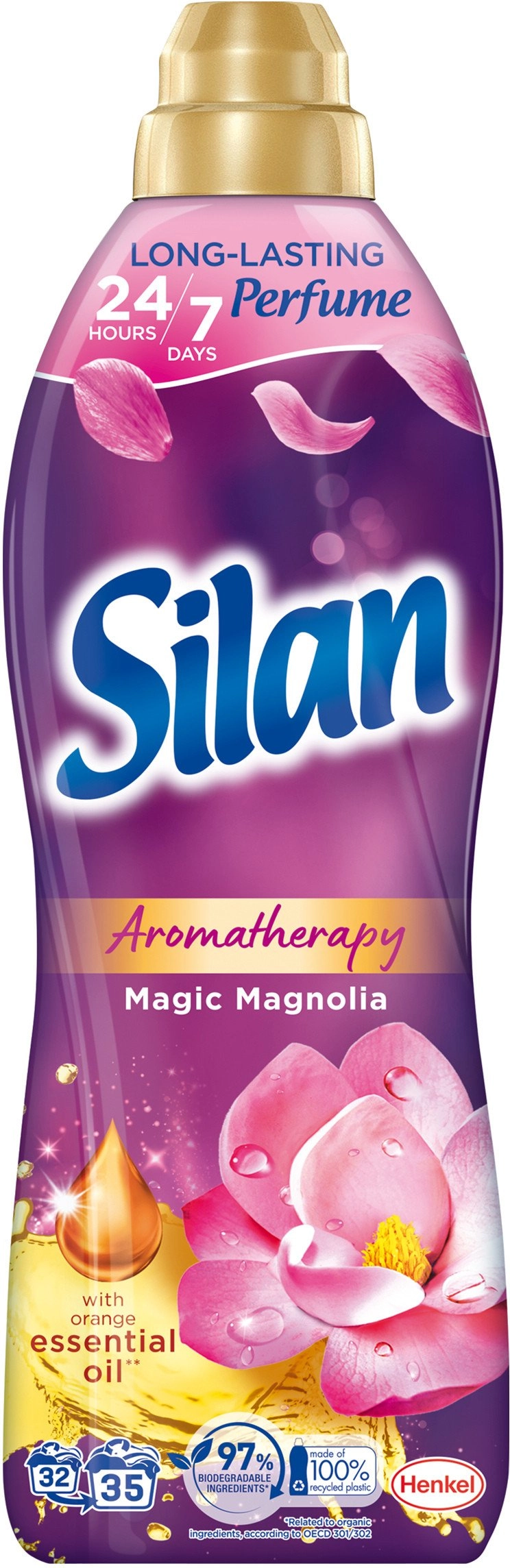FABRIC SOFTENER SILAN MAGIC MAGNOLIA 35W