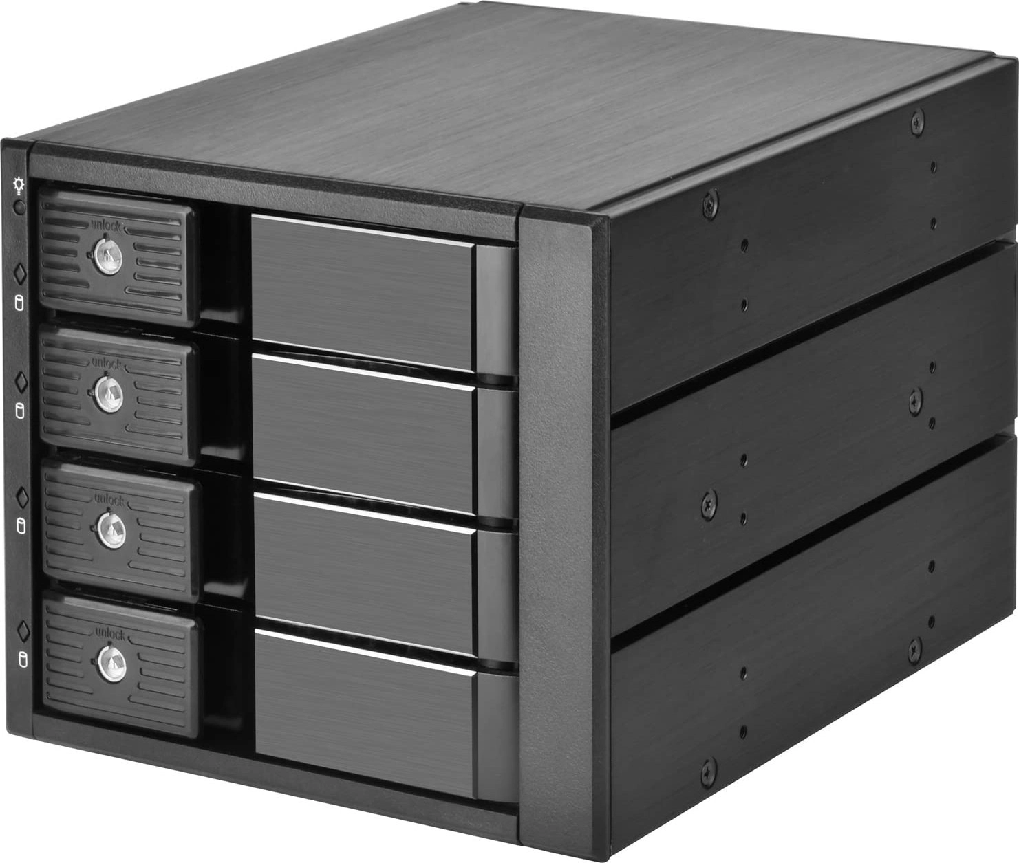 SilverStone SST-FS304-12G Externes 3 5-Zoll-Gehäuse  4-Bay