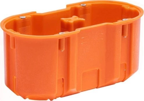 Double flush-mounted box M2X60Df Multiwall 33401008