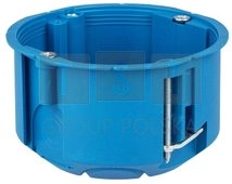 32017203 Flush-mounted box 60mm plasterboard blue