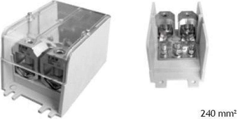Simet Installation tap terminal: 2x120mm2 1x35