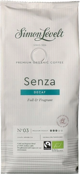 Simon Levelt Senza Decaf ground coffee
