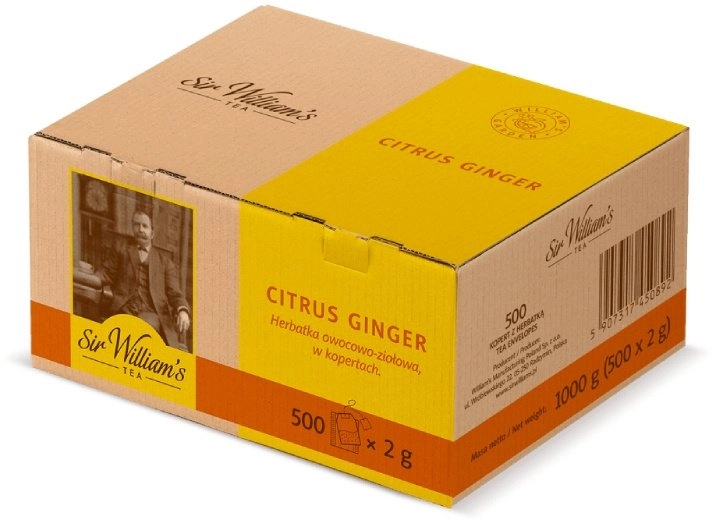 Sir Williams Tea Citrus Ginger fruit