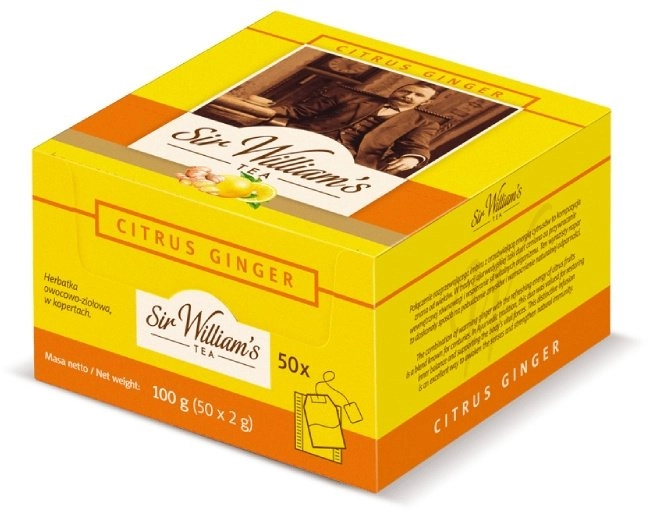 Sir Williams Tea Citrus Ginger fruit