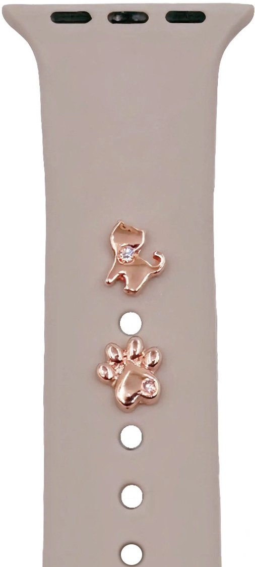Pin Charms Cat Rose Gold Watch