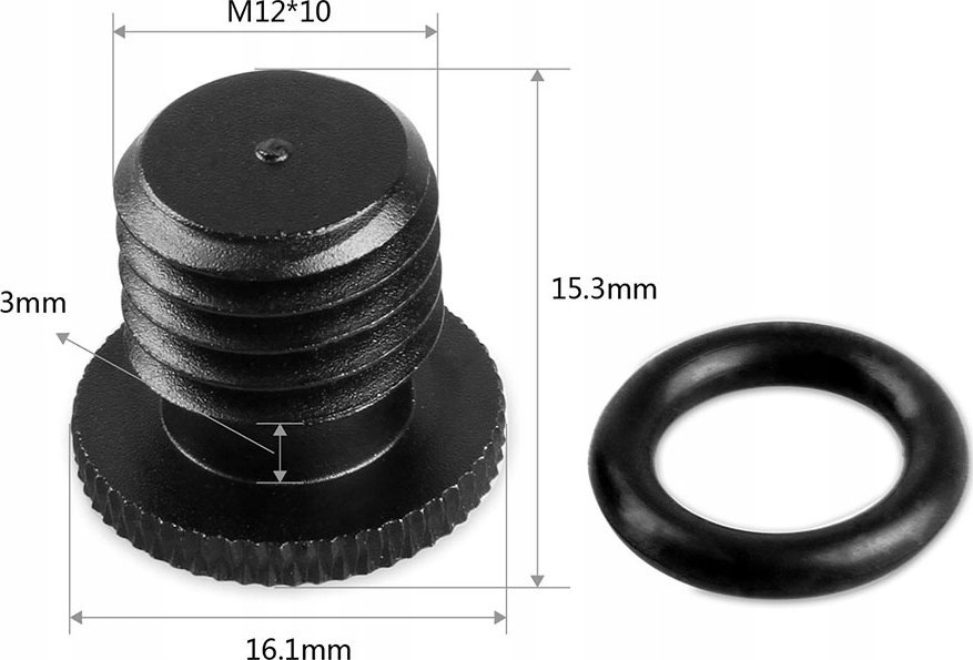 SmallRig 1617 ``15MM ROD CAP (M12