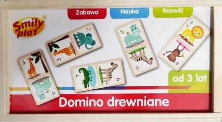 Smily Play Domino drewniane 13407162 5905375837976