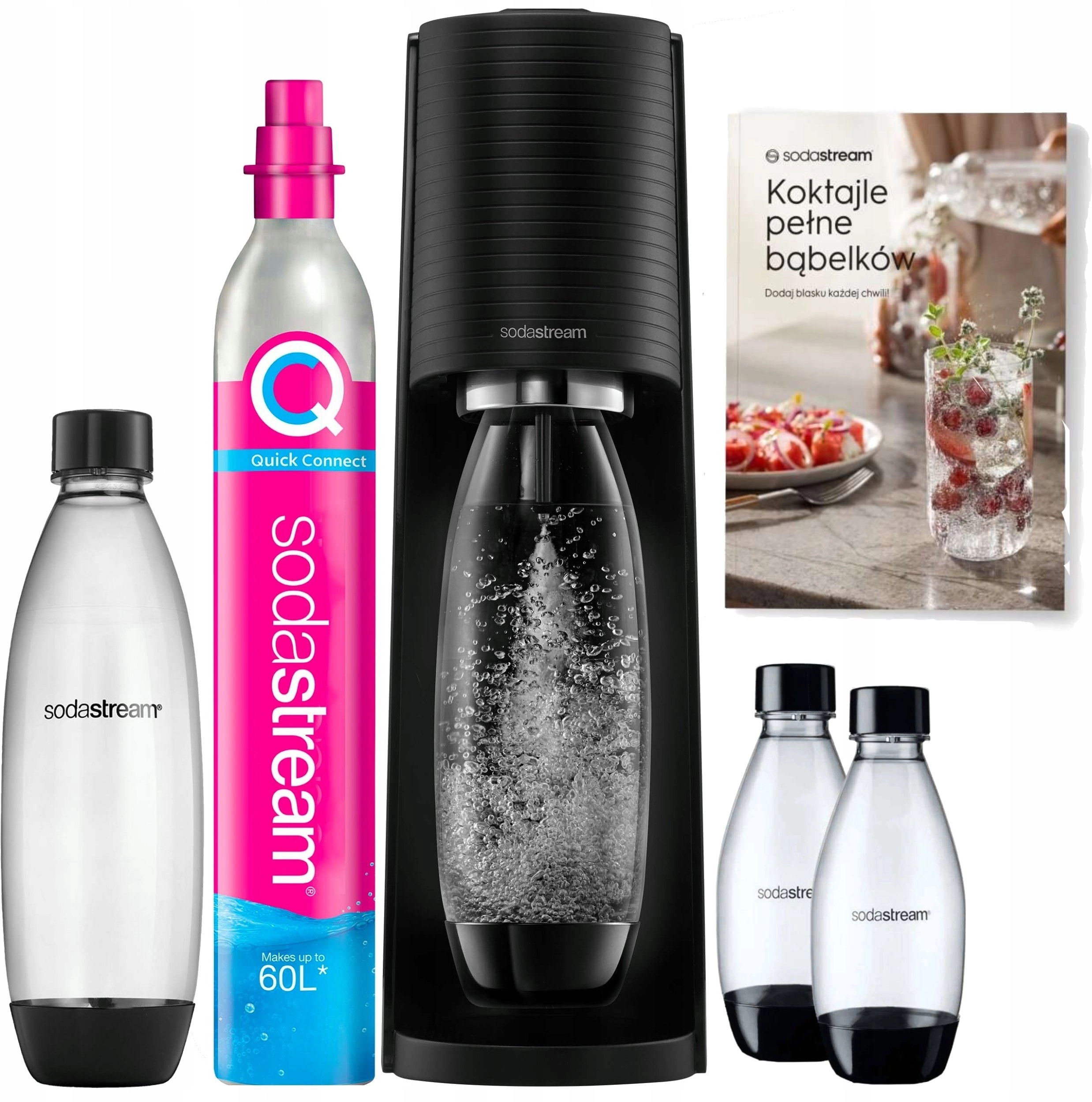 SodaStream Terra Black set + 3
