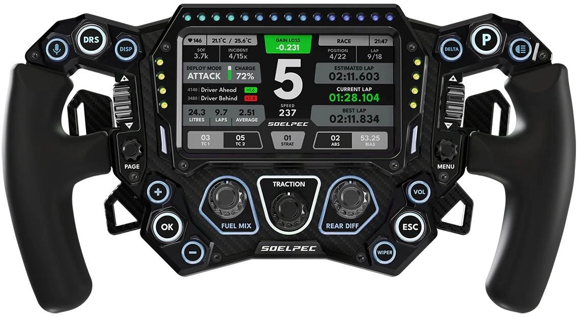 SOELPEC Spectra XR Lenkrad - basalt