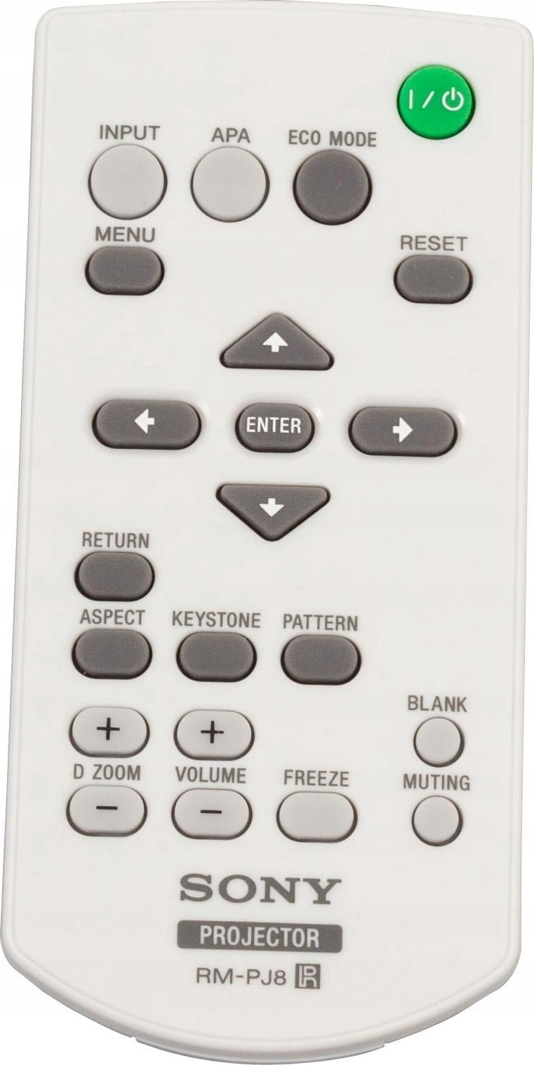 Sony Remote Commander (RM-PJ8) 149046312 Remote