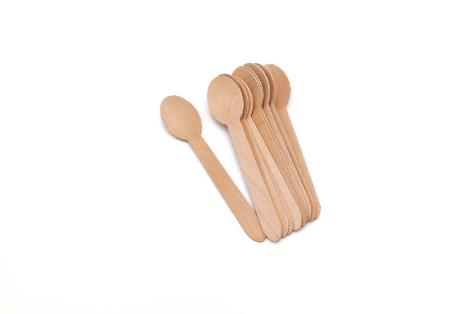DISPOSABLE WOODEN SPOONS 10PCS 14975367 FIR034
