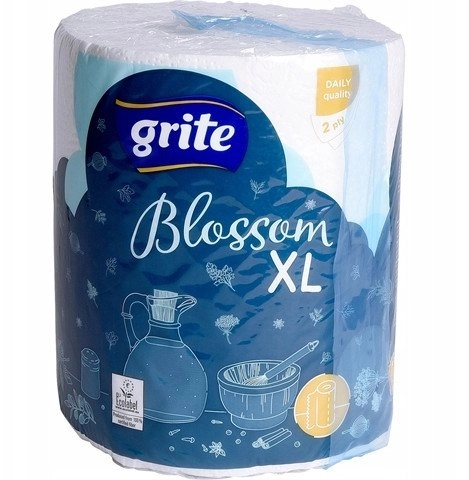 PAPER TOWEL GRITE BLOSSOM JUMBO 2PL