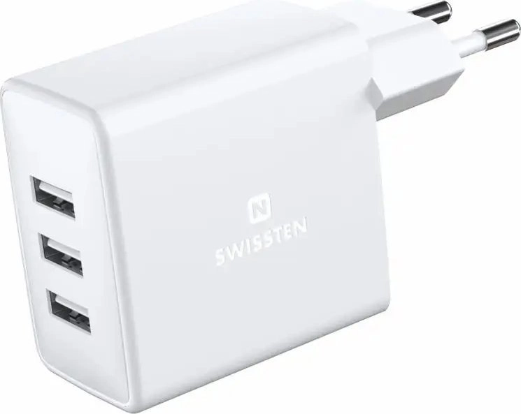 Swissten Smart IC Network Charger 3x