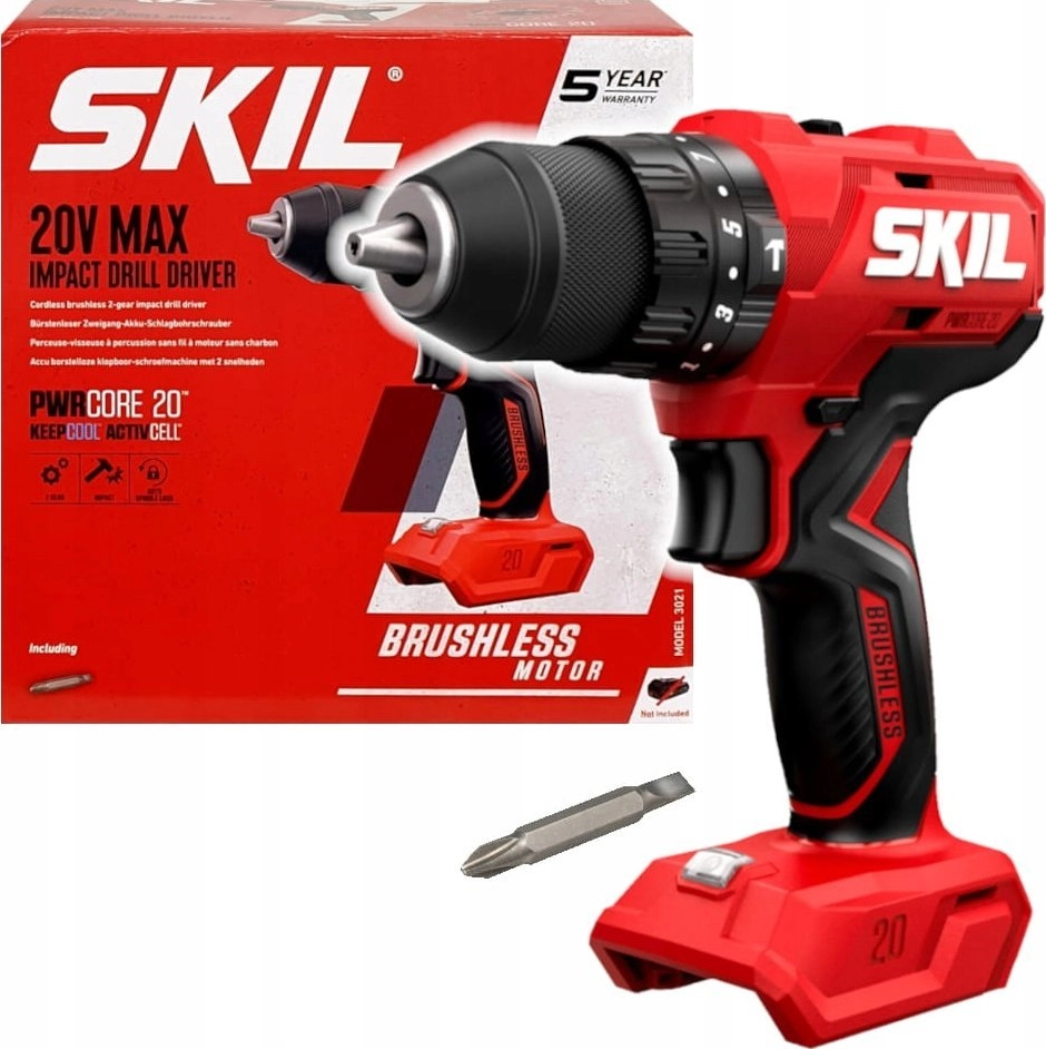 DRILL DRIVER CORDLESS 3021CA 20V CD1E3021CA