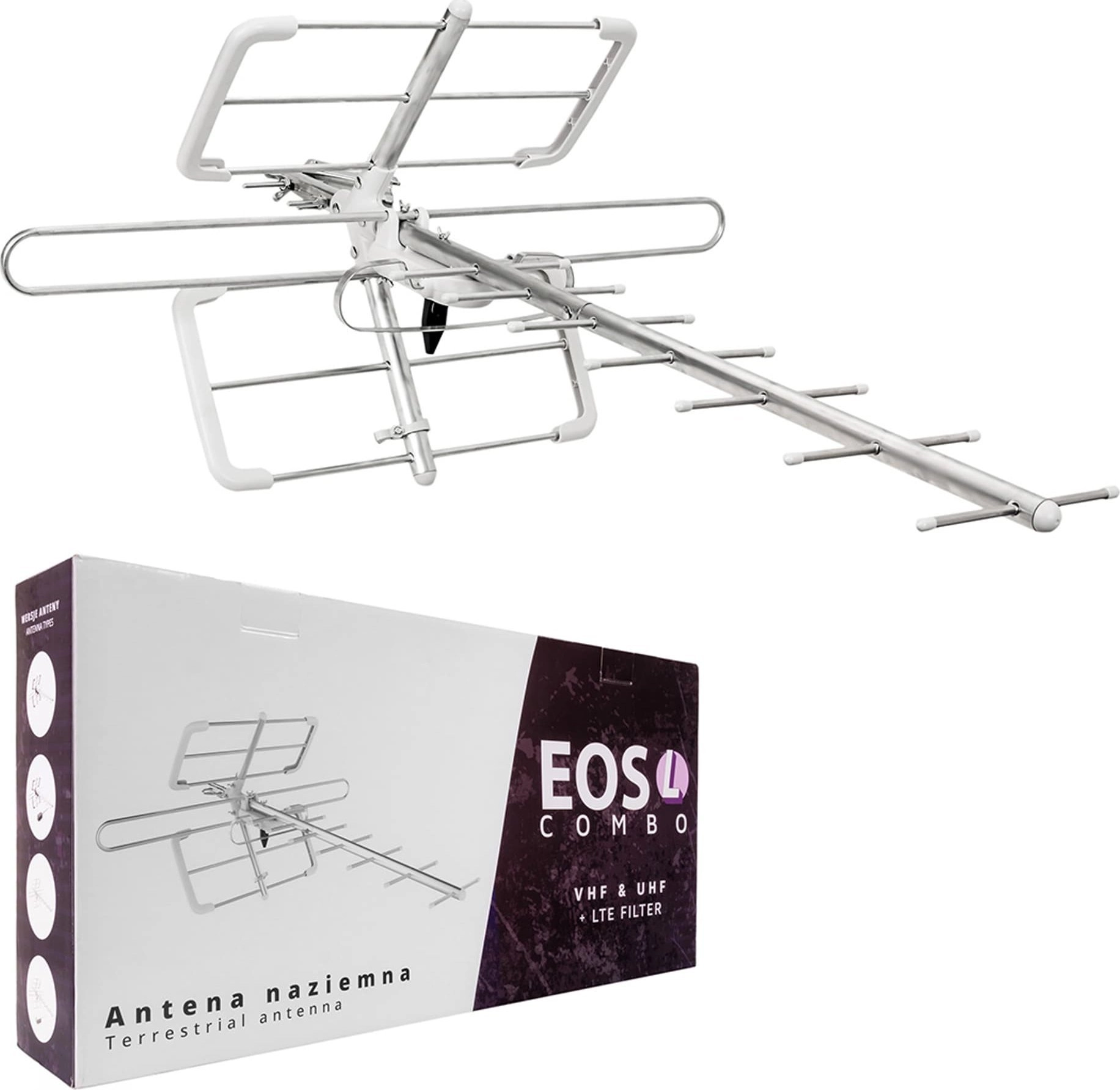 DVB-T/T2 antenna Spacetronik EOS L Combo