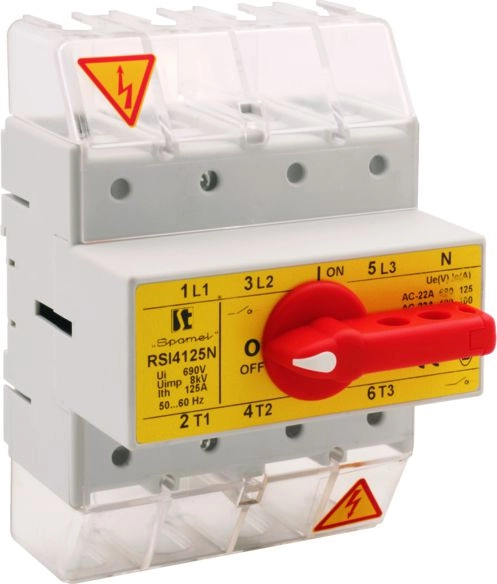 Spamel 3P 160A switch disconnector with