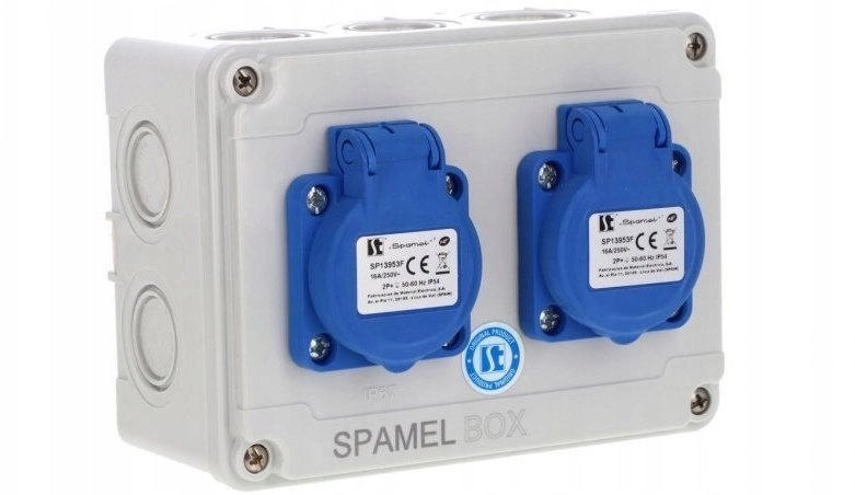 Switchboard 2x3x16A INA=16A IP54 SB-001505-P0010-54 SB-001505-P0010-54