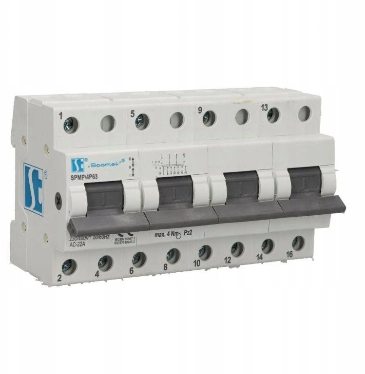 Modular power supply switch I-0-II (network-generator)