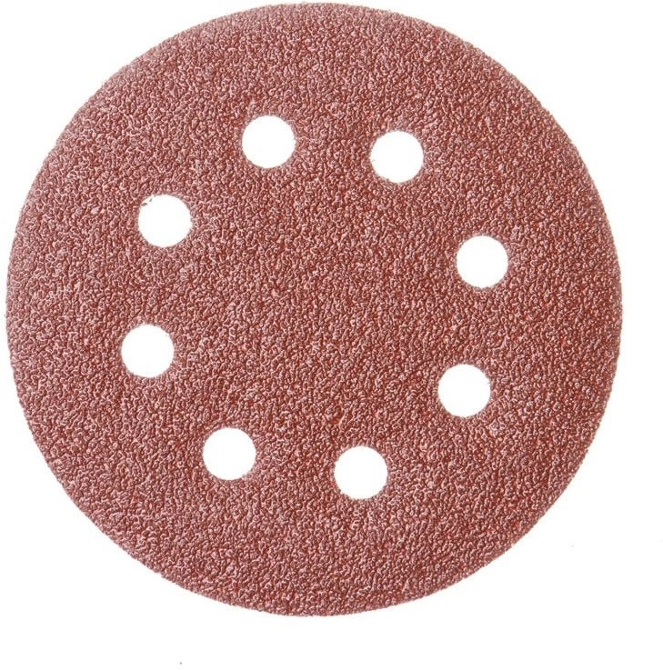 SANDING DISCS 8HOLES NO60 D125 5PCS