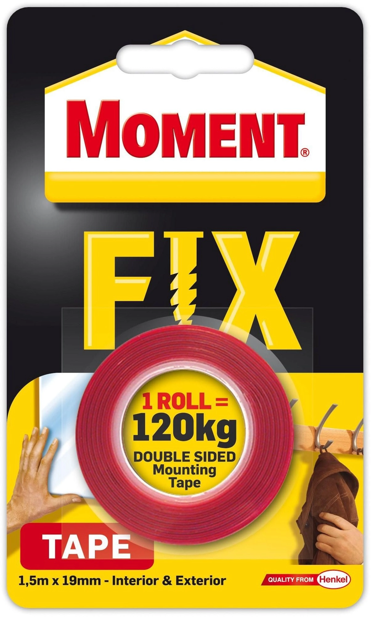 DOUBLE-SIDED ADHESIVE TAPE MOMENT POWE 15173675