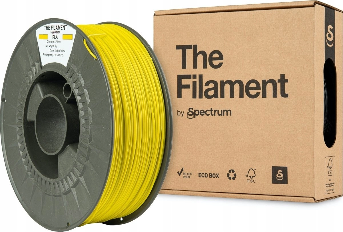 Filament PLA sorbed yellow 1kg The