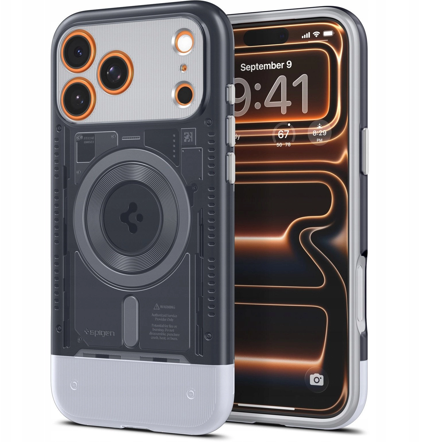 Spigen Classic C1 MagSafe  graphite -
