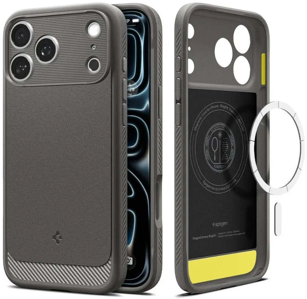 Spigen Rugged Armor MagSafe gray -