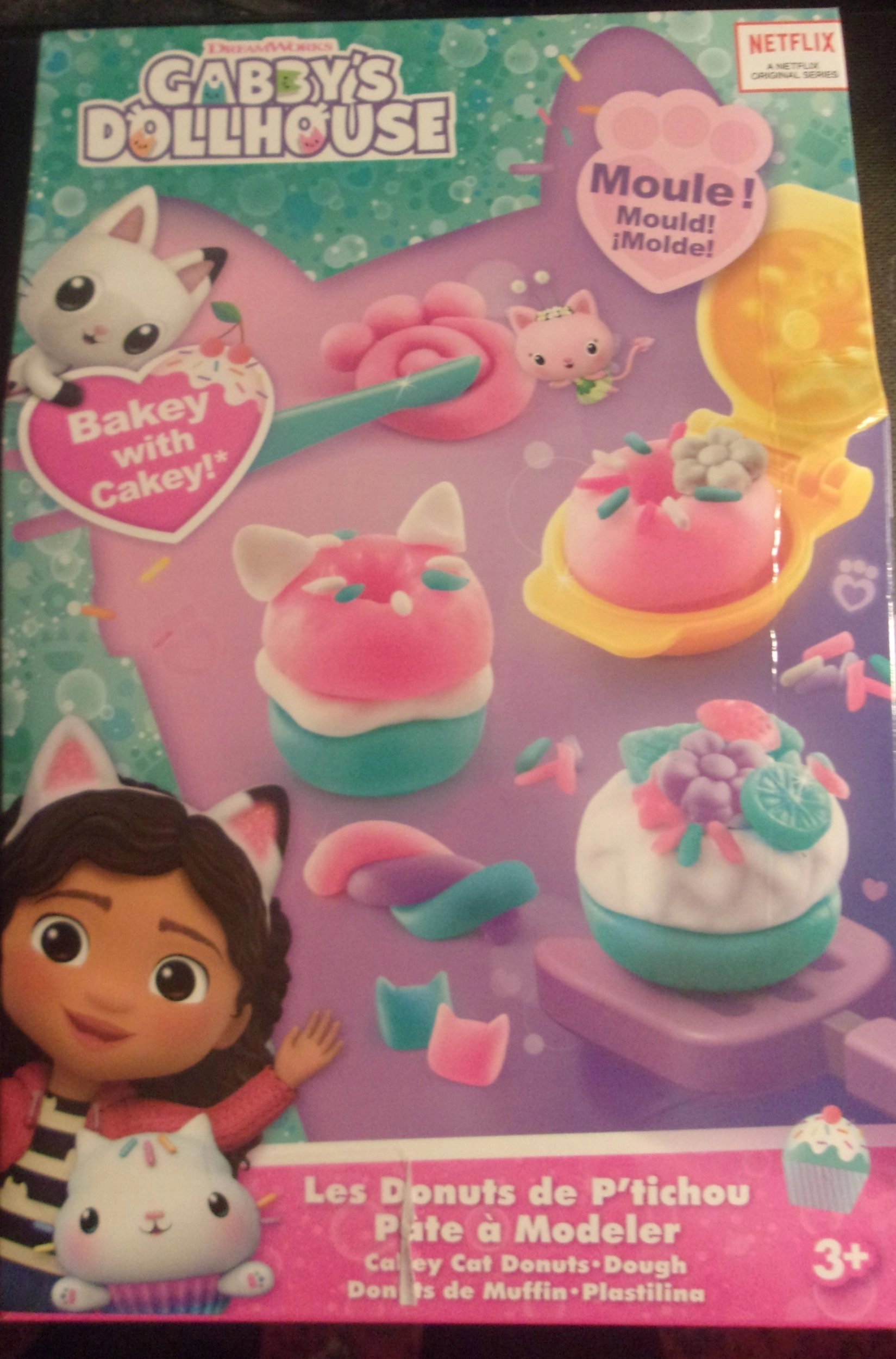 GABBY````S DOLLHOUSE Cakey Cat Donuts Kit
