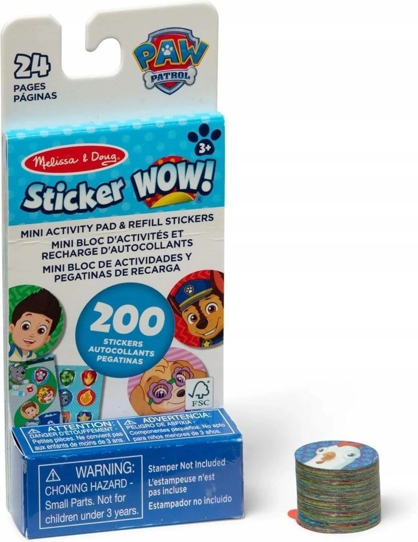 World of Stickers - mini block