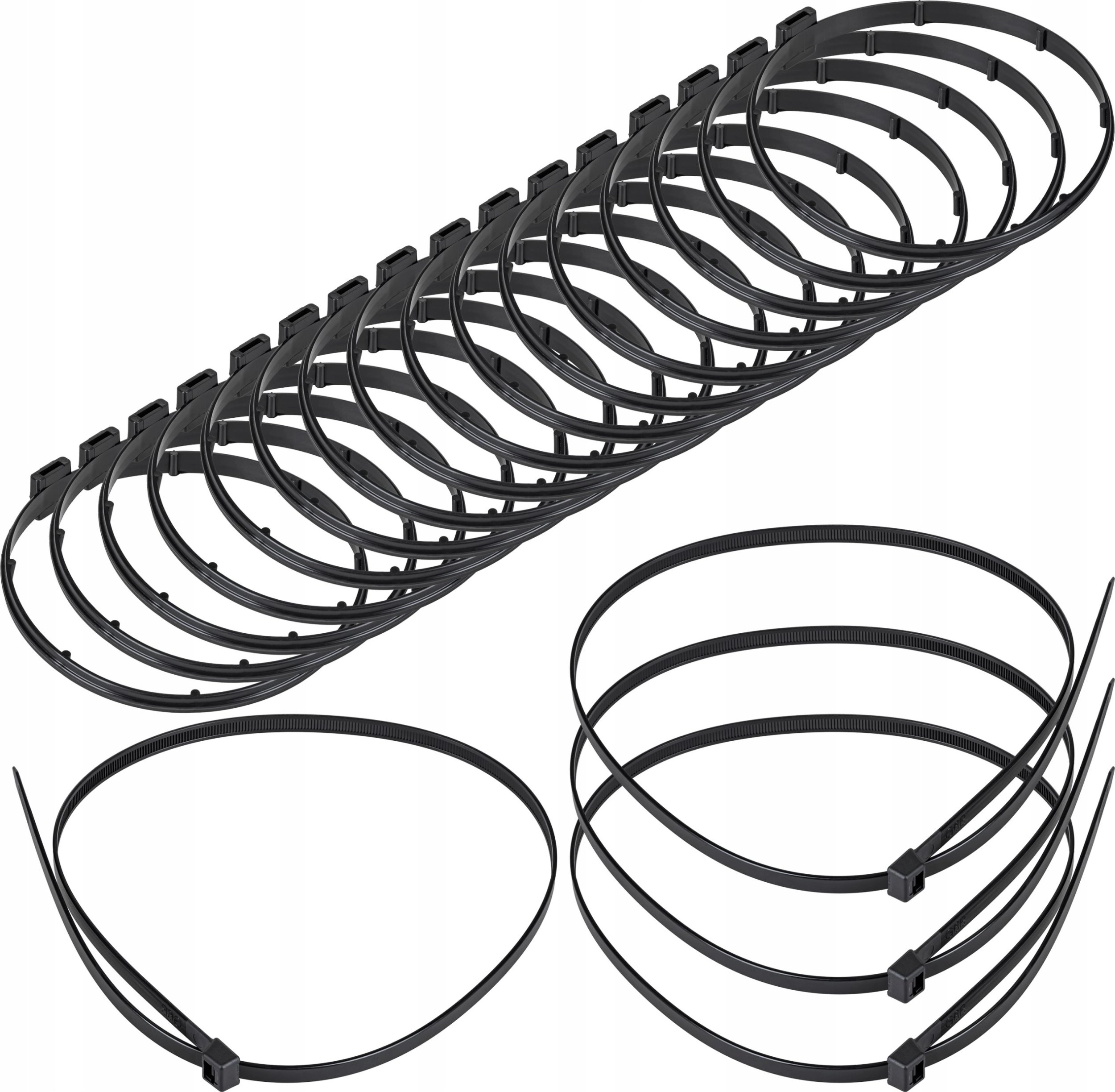 60-80 plastic spacer clamp (PP)  universal