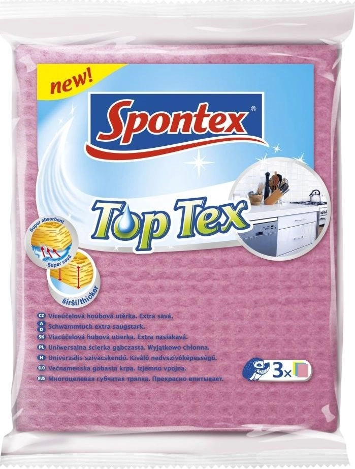 Spontex Top Tex sponge cloth A3