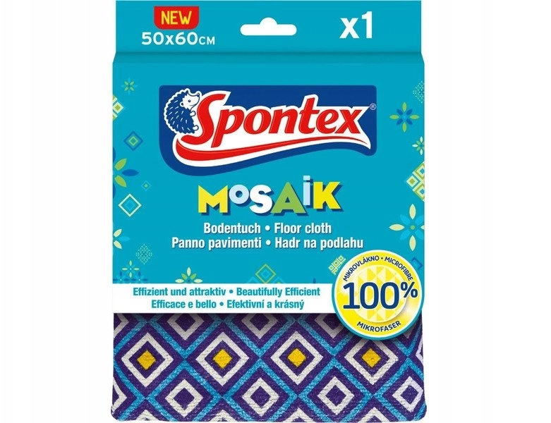 CLOTH MICROFIBER FLOOR MOSAIK 50X60CM 15085977