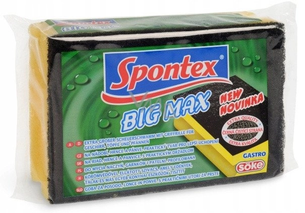 SCOURER BIGMAX15X10X4.5CM SPONTEX 000101149062 15091124