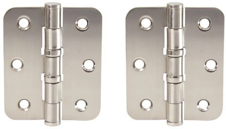 HINGE DOOR 100X75X2.5 SN NICKEL