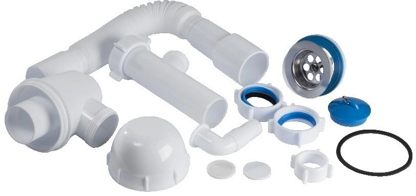SIPHON BATH C6155EU VARIAG1 1/2 FLEXI-P