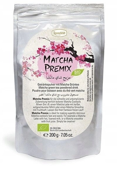 Herbata Ronnefeldt Matcha Premix 200g 4006465321106