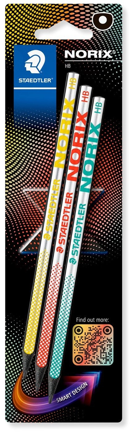 STAEDTLER colored pencils NORIX HB x3