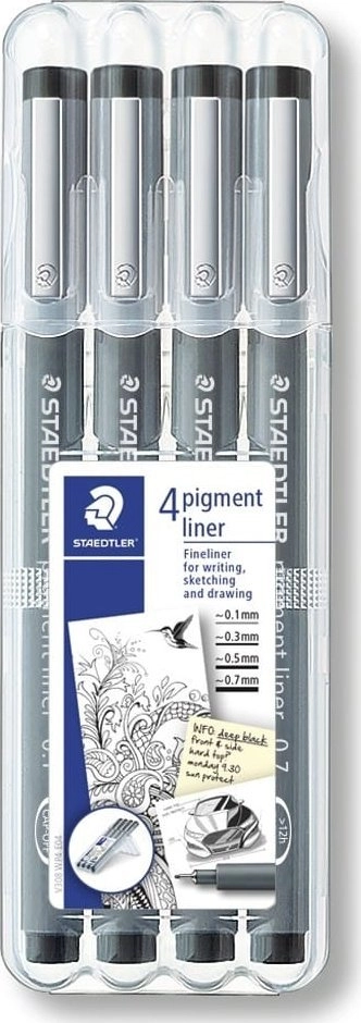 Pigment Ink Marker Set of 4
