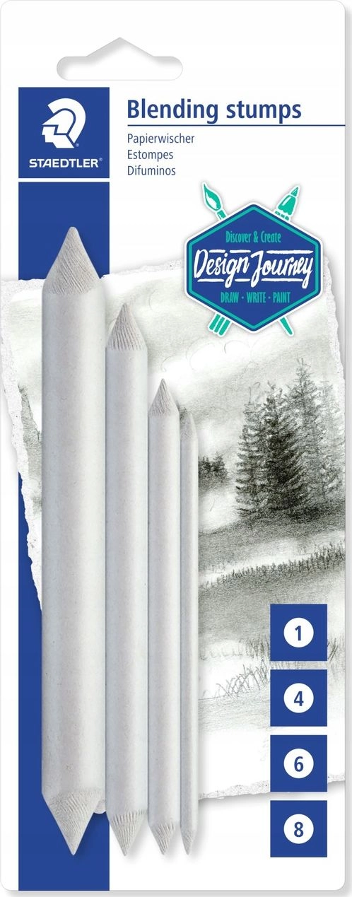 Wiszer grinder 4 pcs STAEDTLER 389704