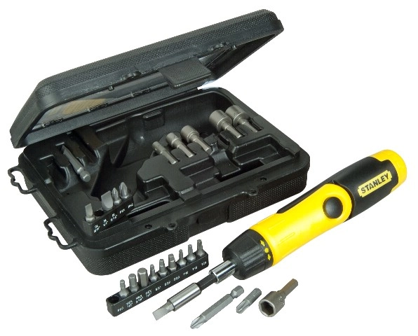 Stanley Wkrętak Basic + 20 końcówek
