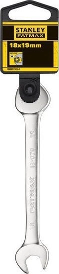 Stanley ANTI-SLIP OPEN WRENCH 18*19MM (1